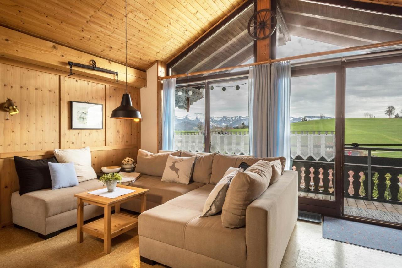 Haus Sonnenhang Wohnung 3 Stiefenhofen Bagian luar foto
