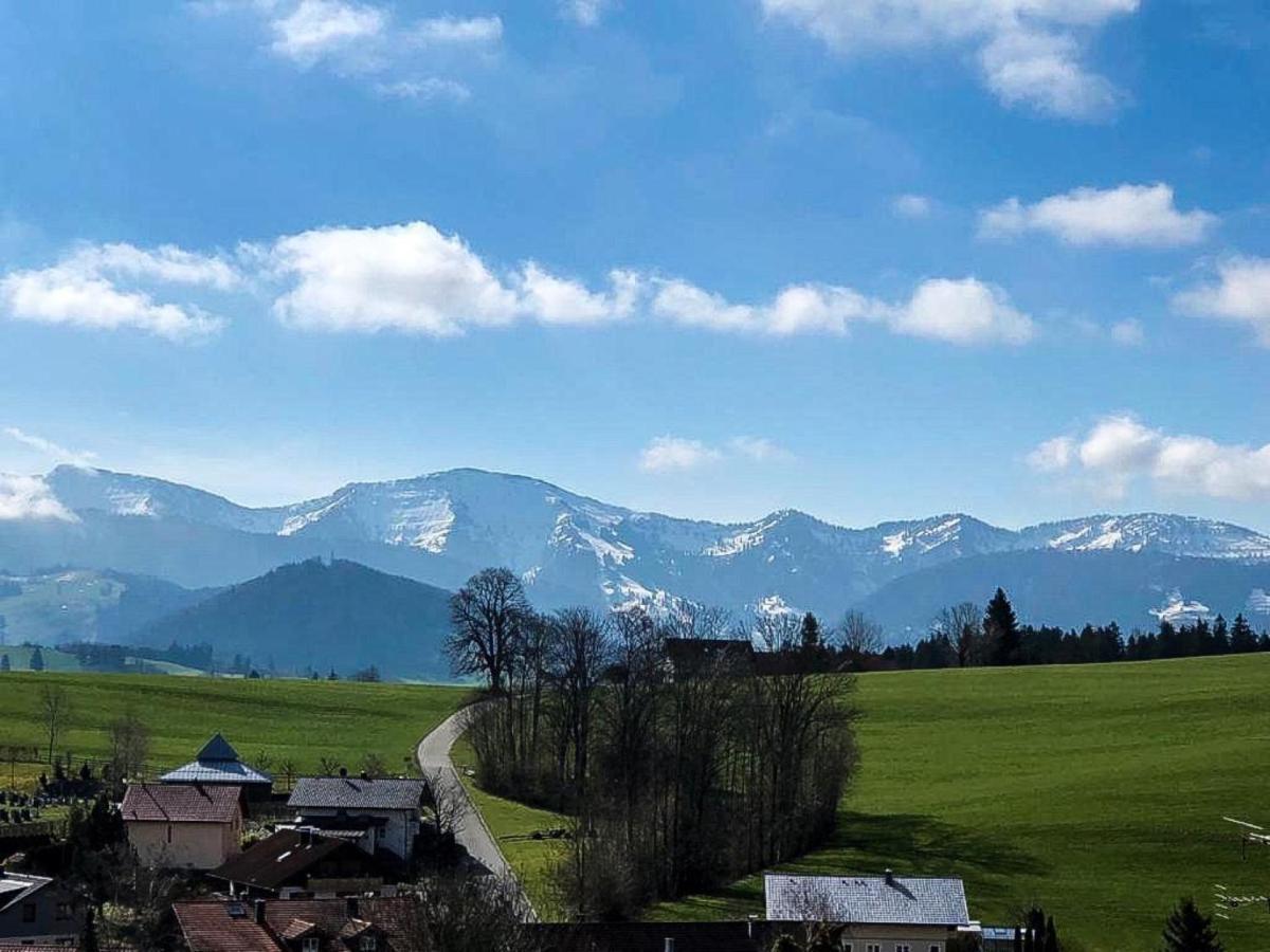 Haus Sonnenhang Wohnung 3 Stiefenhofen Bagian luar foto